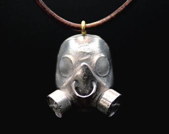 Metal Casted Roadhog Overwatch Necklace Design