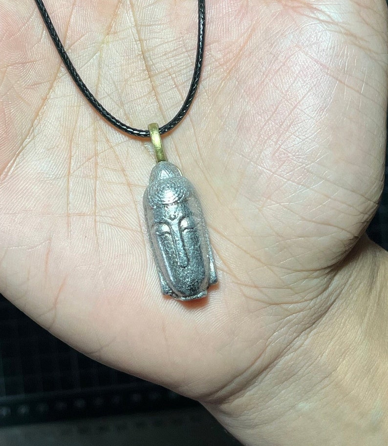 Metal Casted Buddha Necklace - Etsy