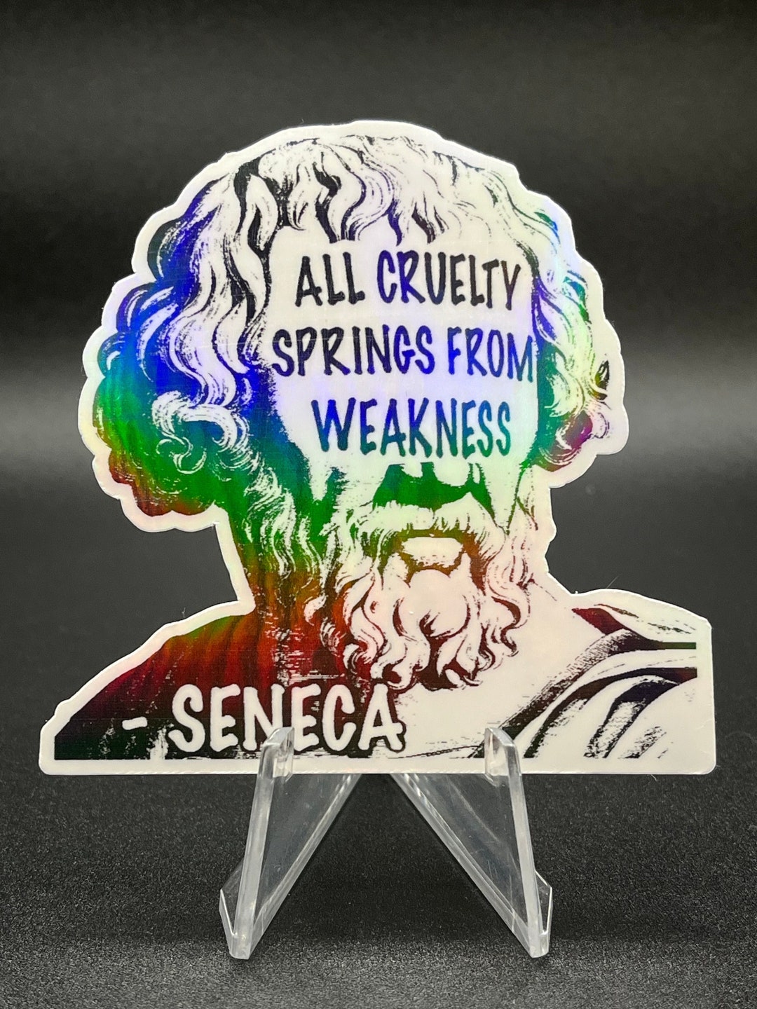Seneca Quote Stickers, Spirituality, Oneness, Truth, Life, Love ...