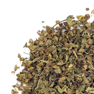 Holy basil tea wild crafted 0.125-16oz(1lbs) Ocimum tenuiflorum Cut & Sifted, Tea, herbal infusions, flavoring, dried CSC