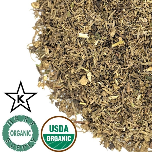 Organic Valerian Root 0.125-16oz(1lbs) - Valeriana officinalis - Cut & Sifted, Tea, juice, tincture, as a poultice, encapsulated, dried CSC