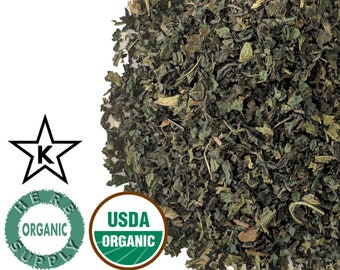 Organic Nettle Leaf 0.125-16oz(1lbs) - Valeriana officinalis - Cut & Sifted, Tea CSC