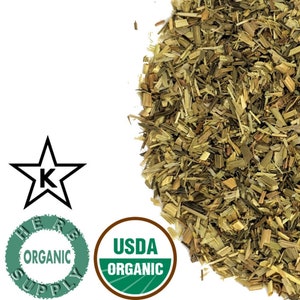 Organic Oatstraw 0.125-16oz(1lbs) Avena sativa | Cut & Sifted, Tea, herbal infusions, perfume ingredient, flavoring , dried -CSC