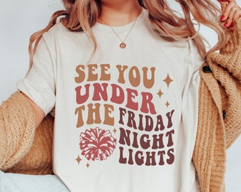 See You Under the Friday Night Lights Svg Png Football Svg Game Day Svg Football Mom Svg, Highschool Stacked Svg, For Shirt, Mug, Cricut