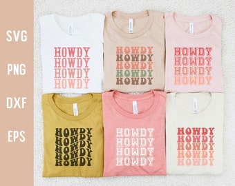 Howdy Svg Bundle Howdy Stacked Text Svg Howdy Stacked Words Svg Howdy Png Sublimation Howdy Cricut Cut File Western Svg Texas Svg Cowboy Svg