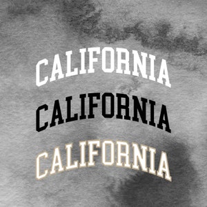 California Svg State Svg College Block Svg Trendy Svg Aesthetic Svg Plotterdatei Für Cricut Svg Für Shirts Cricut Svg Popular Png Varsity Svg Surf