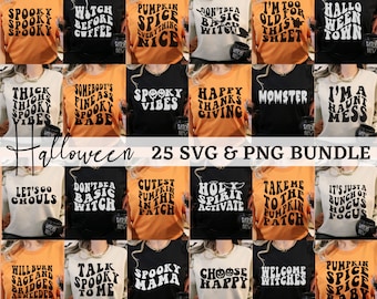 Halloween Svg Bundle, Halloween Svg Files for Cricut, Halloween Svg Cut Files Halloween Clipart Fall Svg Pumpkin Patch Spooky Vibes Fine Ass