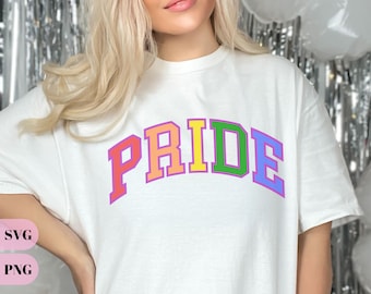 Pride Month Svg Bundle, Gay Pride Shirt Svg for Cricut LGBTQ Awareness LGBT Svg Bundle Rainbow Cut File Png for Sublimation t Shirt Design