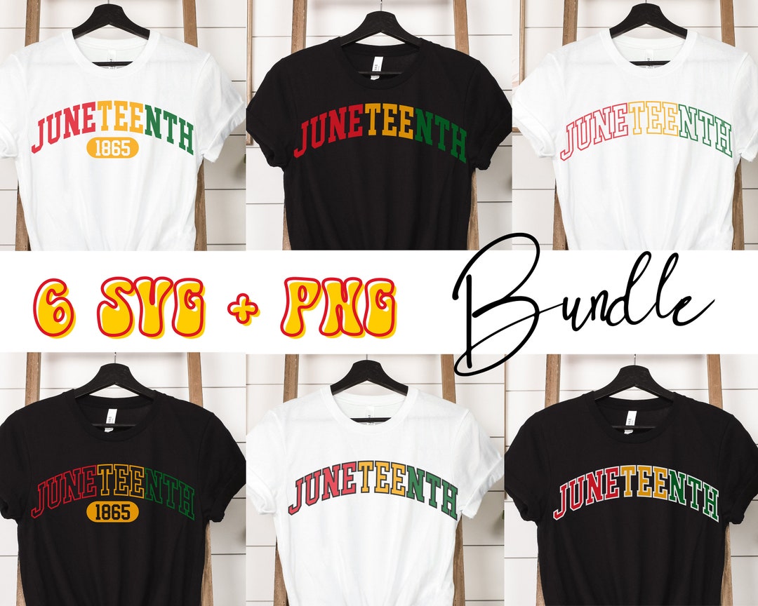Juneteenth Svg Bundle, Black History Month Png, Since 1865 T Shirt ...