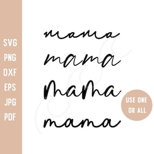 Mama Script Svg Mama Calligraphy Svg Mama Cursive Svg Mama Svg Mom Mama Shirt Svg Mother&#39;s Day Svg Mama Png Mom Png Mama Trendy Popular Png