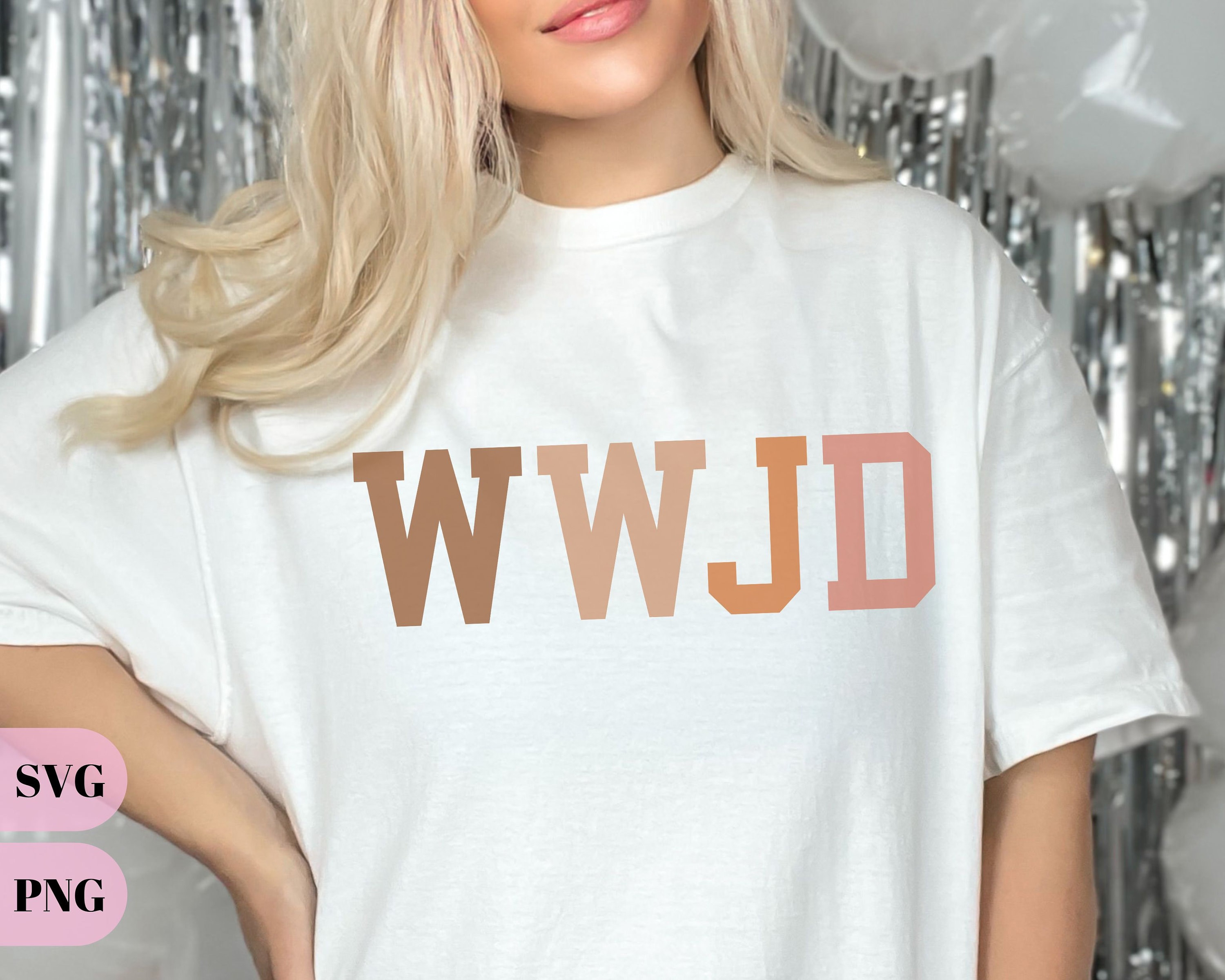 WWJD Svg Png Bundle,what Would Jesus Do Svg, College Varsity Svg ...