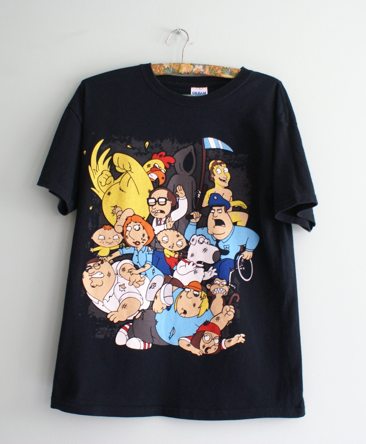 Discover Family Guy T-shirt, Vintage Family Guy shirt, the Simpsons shirt