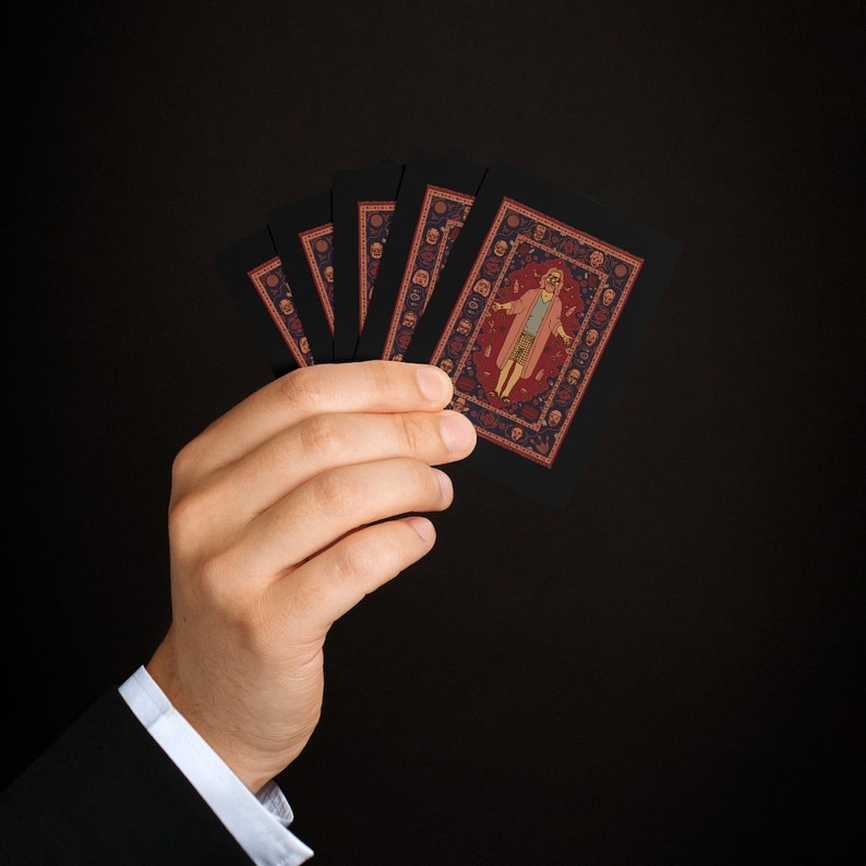 DUDES BIG LEBOWSKI Deck of Professional Player Cards Poker image 7