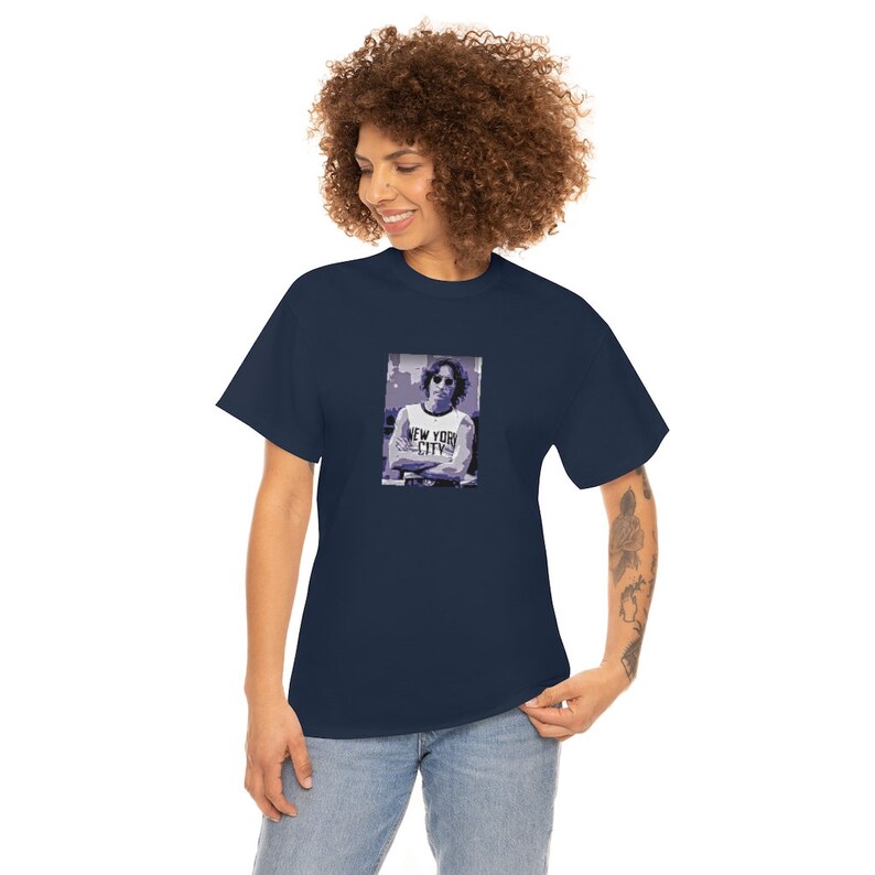 JOHNLENNON in His New York City T-Shirt image 10