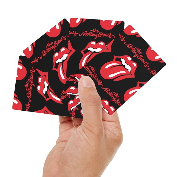 Rolling Stones Playing Cards Etsy