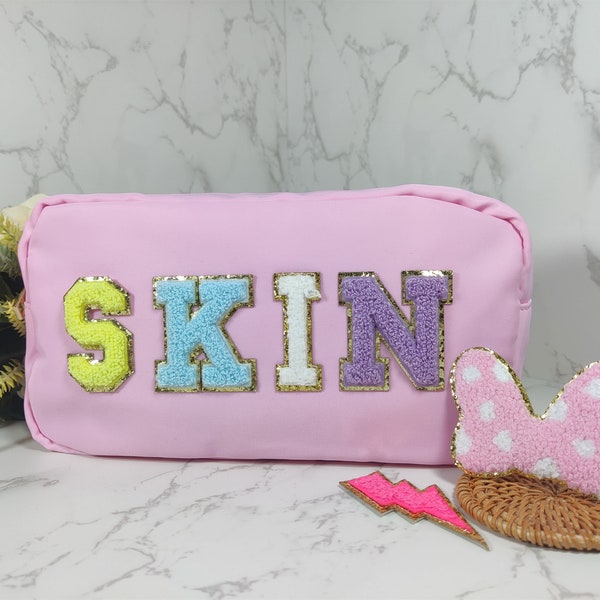 Large Cosmetic Bag Etsy