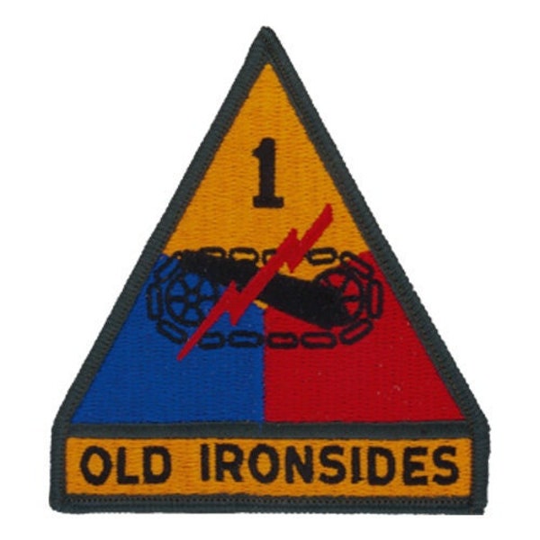 US Army 1st Armored Division Patch - Full Color