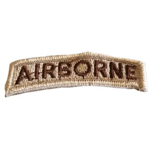 Amerikanska arméns luftburna märke - ökenbrun
