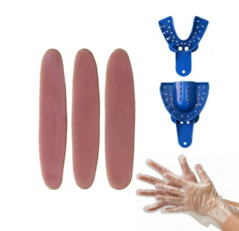 DIY Denture Reline Gum Dental Pink Gum Material Moldable Gum Etsy