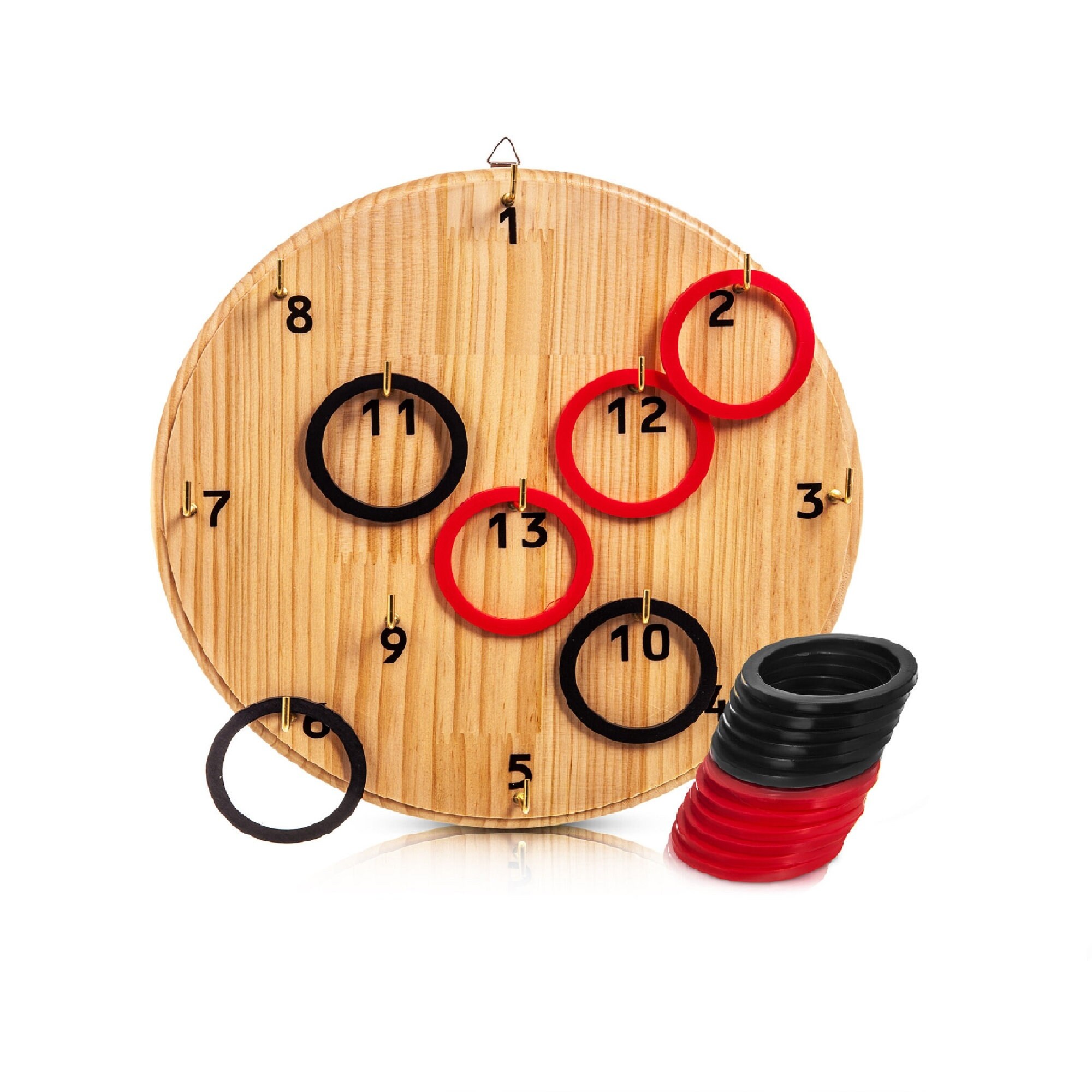 Handmade Wooden Hook Ring Toss Game Safe Wooden Board Play - Etsy