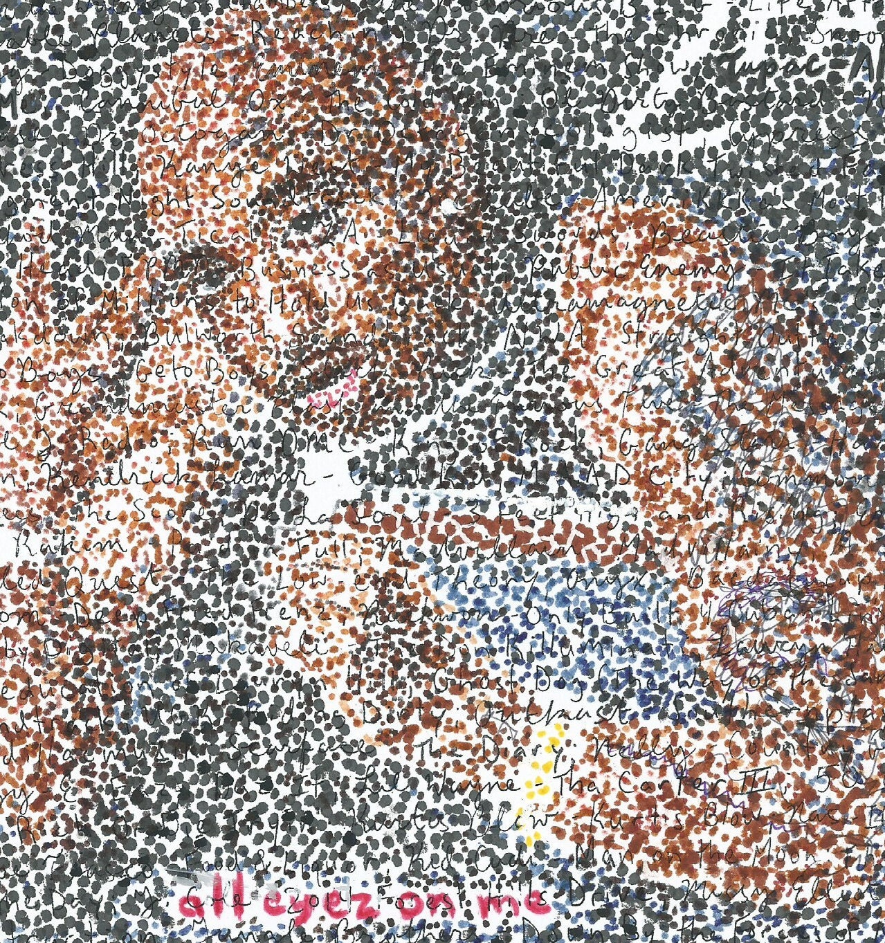 Tupac All Eyez on Me Digital Version of Professor Foolscap Album Cover ...