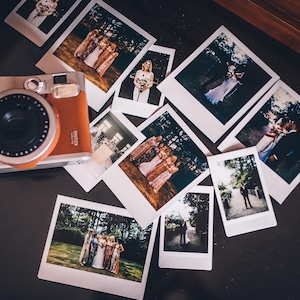 Custom Instax Mini prints | Personalized polaroids | for scrapbooks, wedding albums or wall decor