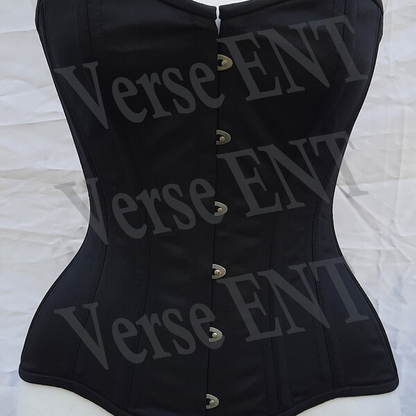 HEAVY DUTY STEEL Boned Corset Waist Trainer Shaper Body Under bust PVC Corsets £22.99 - PicClick UK