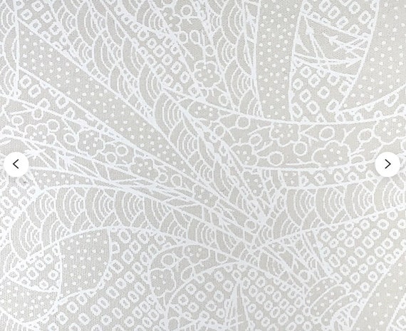 Tonal Ribbons noshi White Asian Japanese Fabric | Etsy