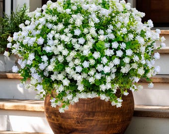 UV Resistant Artificial Flowers: Outdoor Greenery, No Fade - Etsy