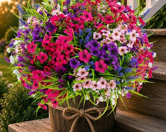 UV Resistant Artificial Flowers: Outdoor Home Wedding Decor