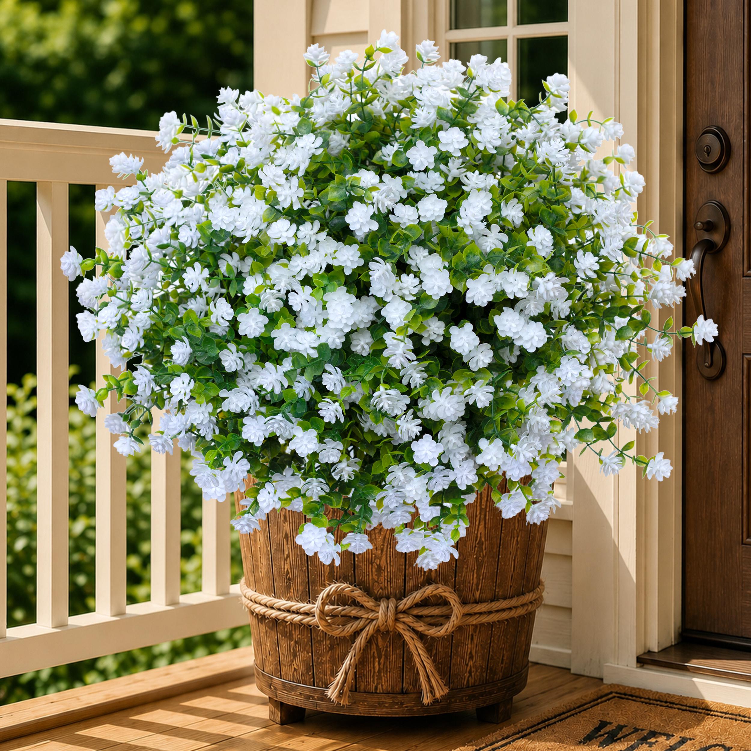 UV Resistant Artificial Flowers: Outdoor Greenery, No Fade - Etsy