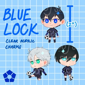 BLUE LOCK] Character-Style Double-Sided Acrylic Keychains - CosplayFTW