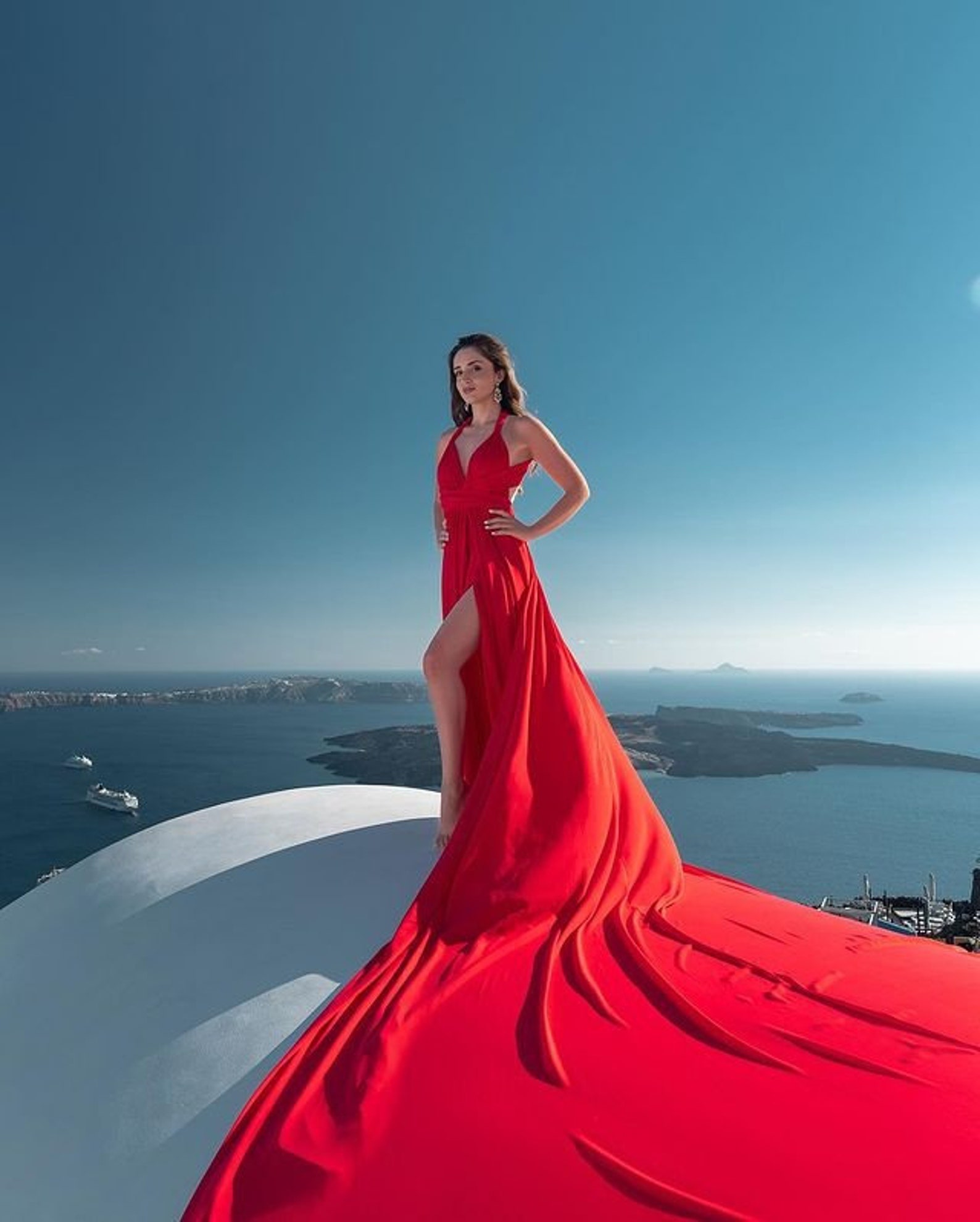 Long Flying Dress Flying Dress for Photoshoot Long Train Etsy