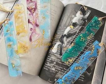 Resin bookmarks