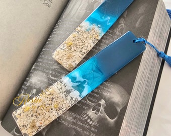 Sea Bookmark Resin | Books