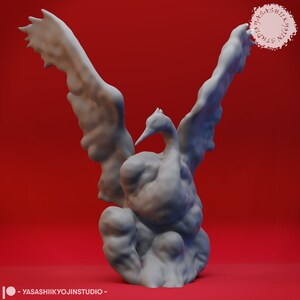 Air Elemental Animal Spirit Miniature | Greater Air Elemental Miniature | for D&D 5e, Pathfinder and other RPG&#39;s | 32 mm