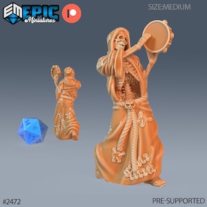 Miniature tambourine top