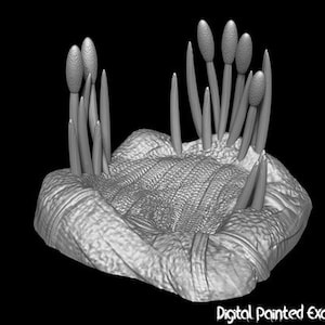 Miniature d’herbe des marais | Miniature des marais | terrain | RPG de table comme D&D ou Pathfinder | 28mm