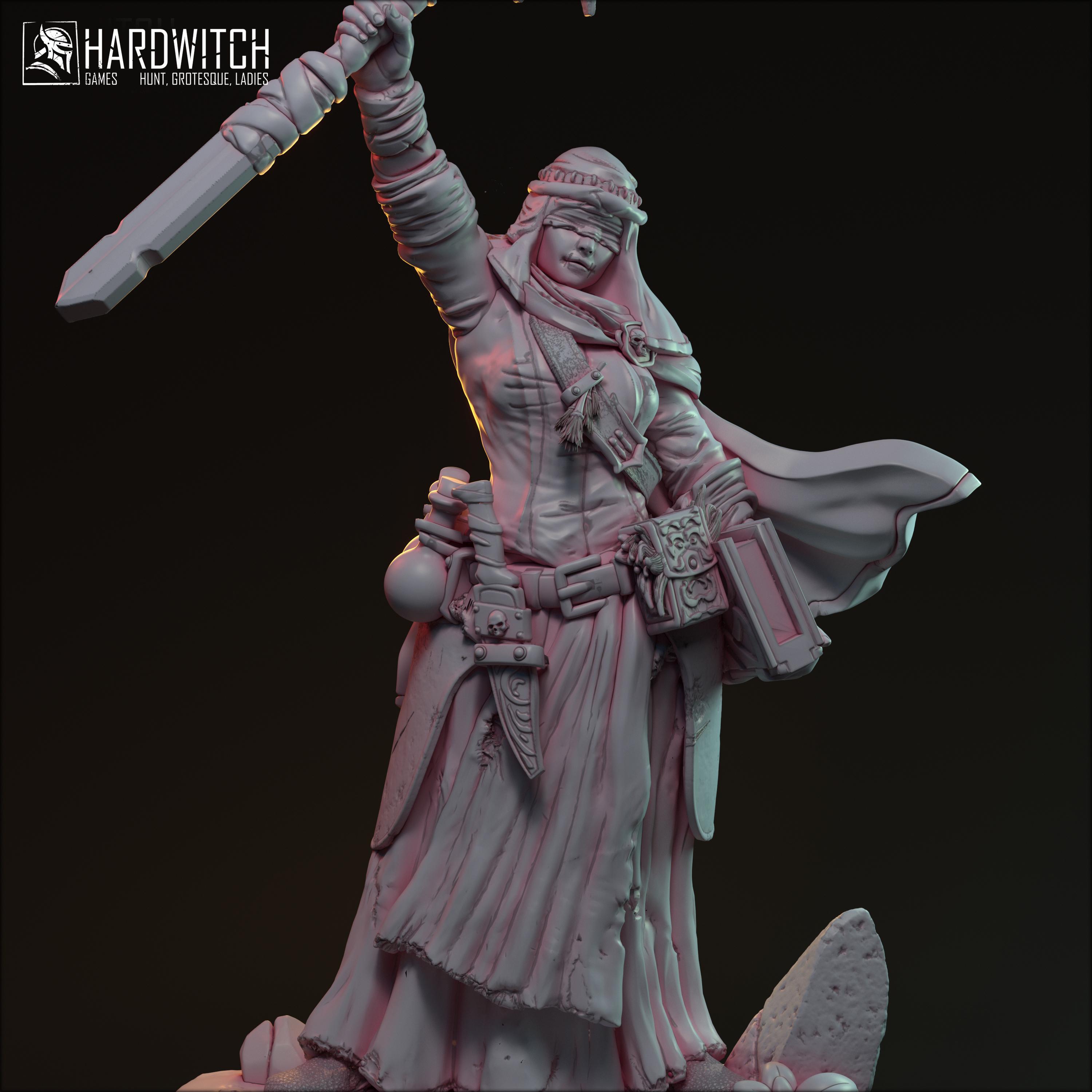 イヴァナ・マティイェヴィッチの人形 Blind Desert Magician Eva Meda Miniature | Female Oriental Wizard