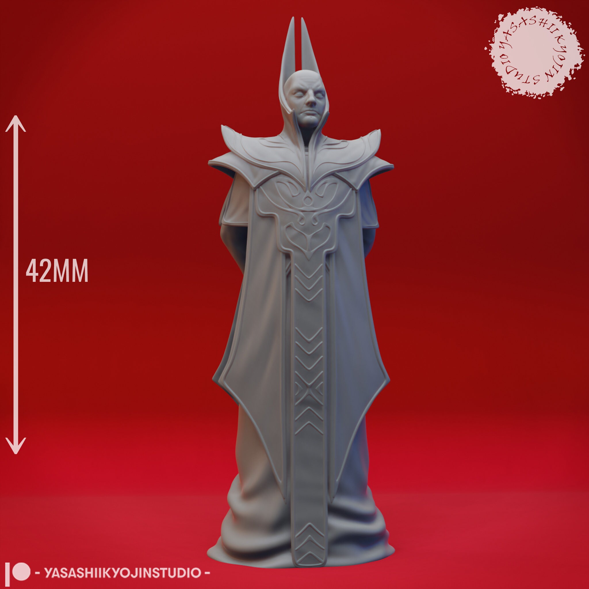 Red Mage Miniature Set | Red Wizards Miniature Pack | for D&D 5e ...