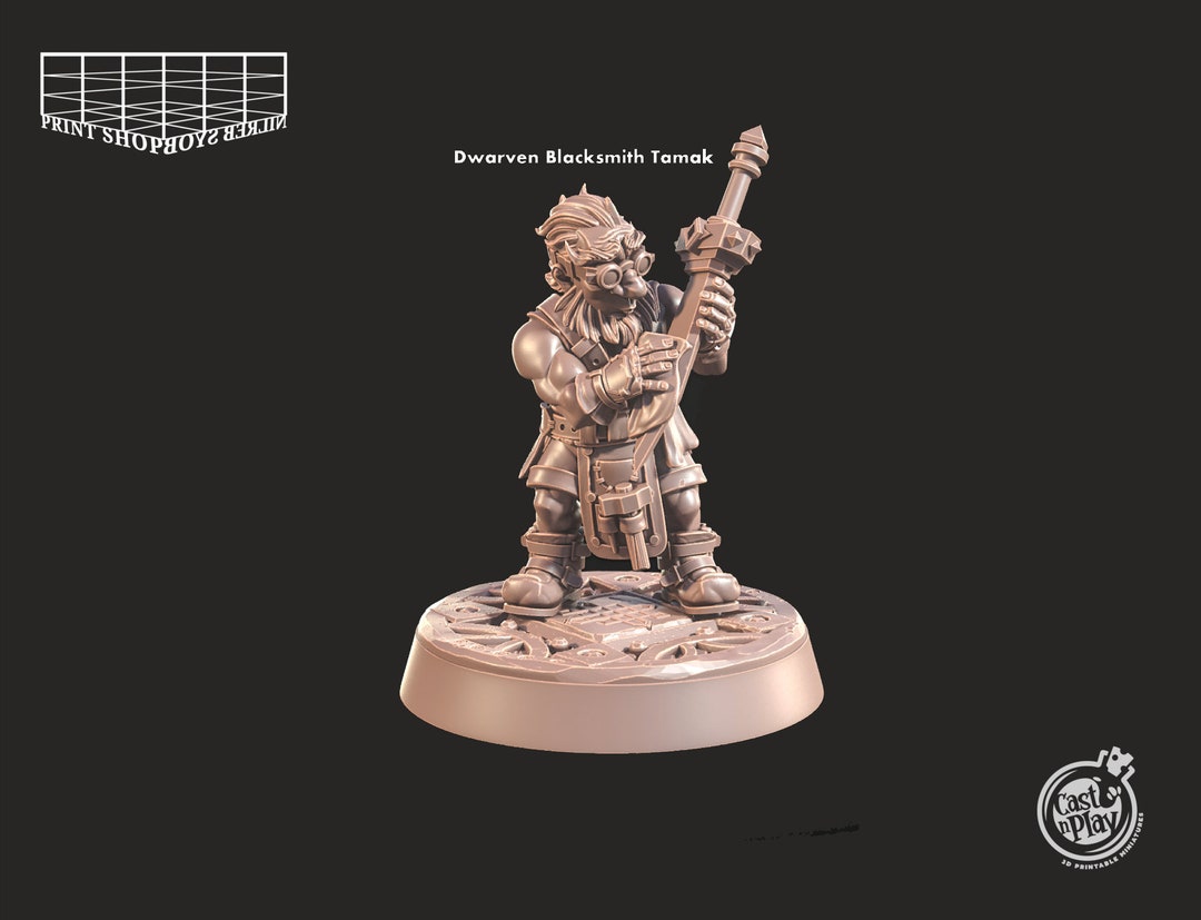 Reaper Miniaturfigur Ingrid Zwerg – 25 Mm, Bones USA, Unbemalt & Detailreich