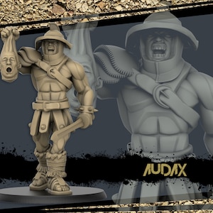 Audax - Victorious Gladiator Miniature | Winning Fighter | Glorious Gladiators | Tabletop RPGs like D&D or Pathfinder