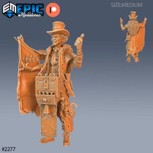 Strange Merchant Third Arm Miniature | for D&D 5e, Pathfinder and other RPGs | 28 mm | EPIC Miniatures