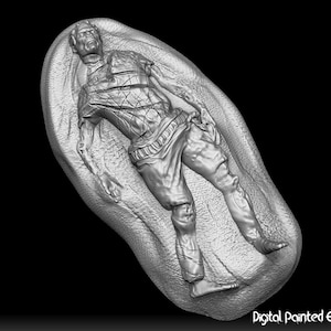 Cadavre miniature | Miniature de scène de crime | terrain | RPG de table comme D&D ou Pathfinder | 28mm