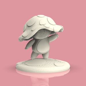 Baby Mushroom | Sporeling | Baby Beasts | Monsters | Tabletop Miniature | for RPGs like D&D or Pathfinder | M3DM | Mia Kay | 28mm