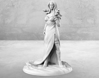 Medusa Miniature | Iconic Monsters | Tabletop RPGs like D&D or Pathfinder | 28mm