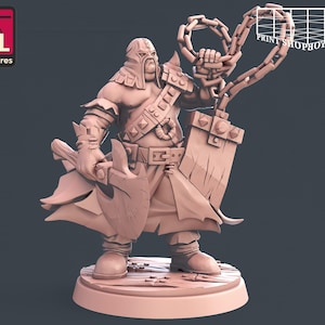 Executioner miniature | Executioner Miniature | Townsfolk | NPC | 32mm | for modern tabletop games