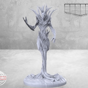 Tree Shepherd Miniature | Treant Miniature | Tabletop RPGs like D&D or Pathfinder | 28mm
