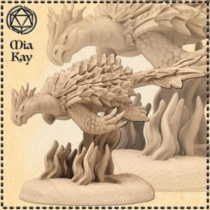 Dragon Turtle Miniature | Dragon Turtle Miniature | Tabletop RPGs like D&D or Pathfinder | 28mm