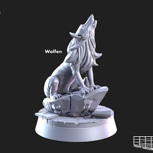 Fantasy Winged Rabbit Miniature | Flying Arcane Hyrnin Figure ...